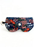 Stylish Floral Embroidery Envelope Style Sunglasses Case MK2BLC6S13HSY75