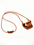 Vintage Snap Button Leather Lightweight Sunglasses Case MK2BLC6S13HSY63