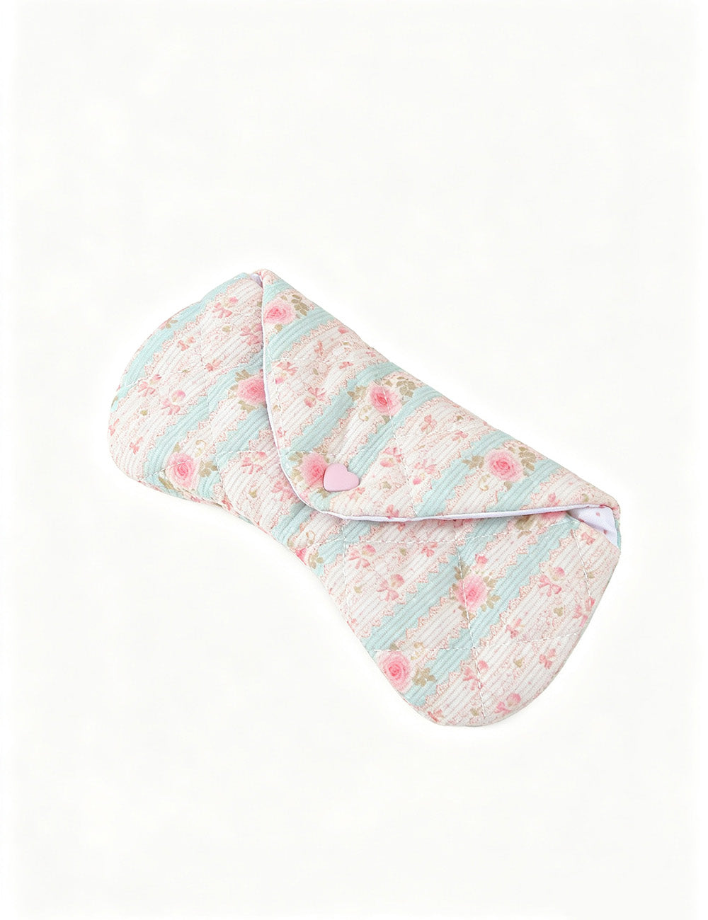 Quilted Shell Floral Print Sunglasses Case MK2BLC6S13HSY67