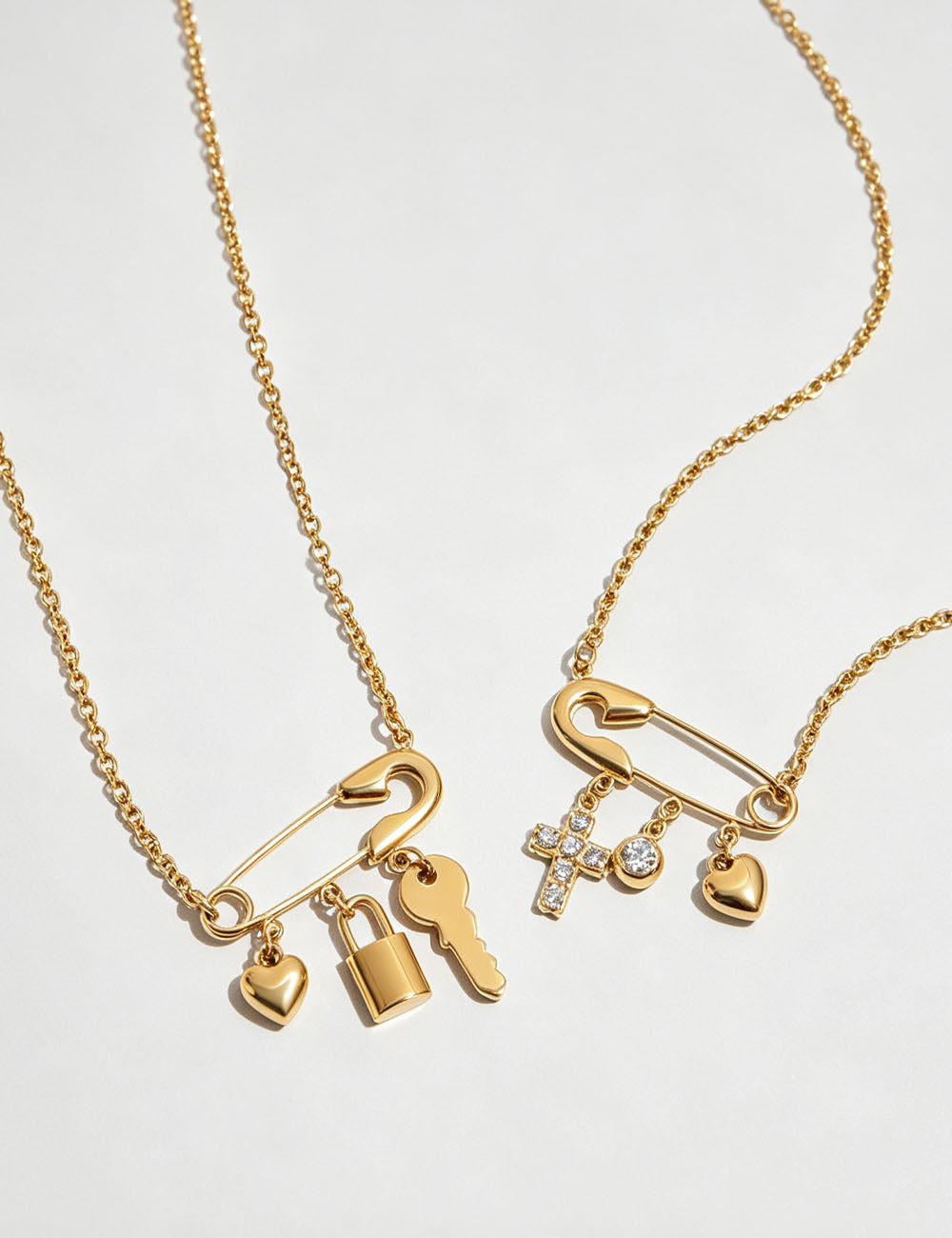 Paperclip Chain Necklace - DippedShop Wholesale - #9651