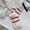 Winter Striped Soft Socks - DippedShop Wholesale - #7363