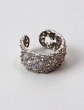Sparkly Cubic Zirconia Hollow Out Open Ring 6W6JRG367
