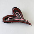 Heart Hair Claw - DippedShop Wholesale - #2675