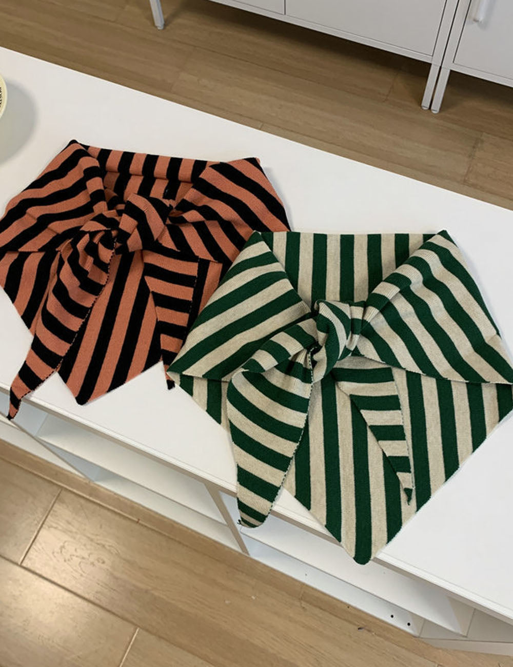 Color Block Triangle Scarf - DippedShop Wholesale - #4067