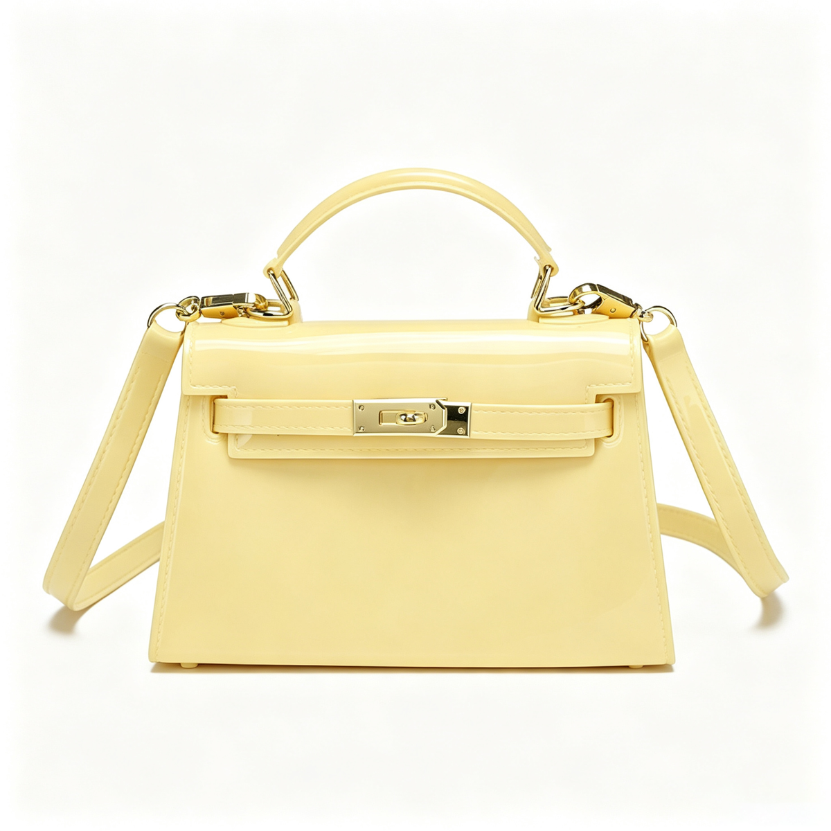 Elegant Large Capacity Clear Jelly Tote Bag 6W10BBG2114