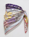 Trendy Floral Print Versatile Tie Waist Hip Scarf 6W6NSC235