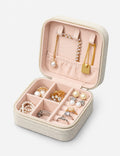 Minimalsit Square Large Capacity Portable Jewelry Case 6W13HSJ113