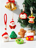 Cute Plush Santa Claus Doll Bag Charm 6W10BBC830