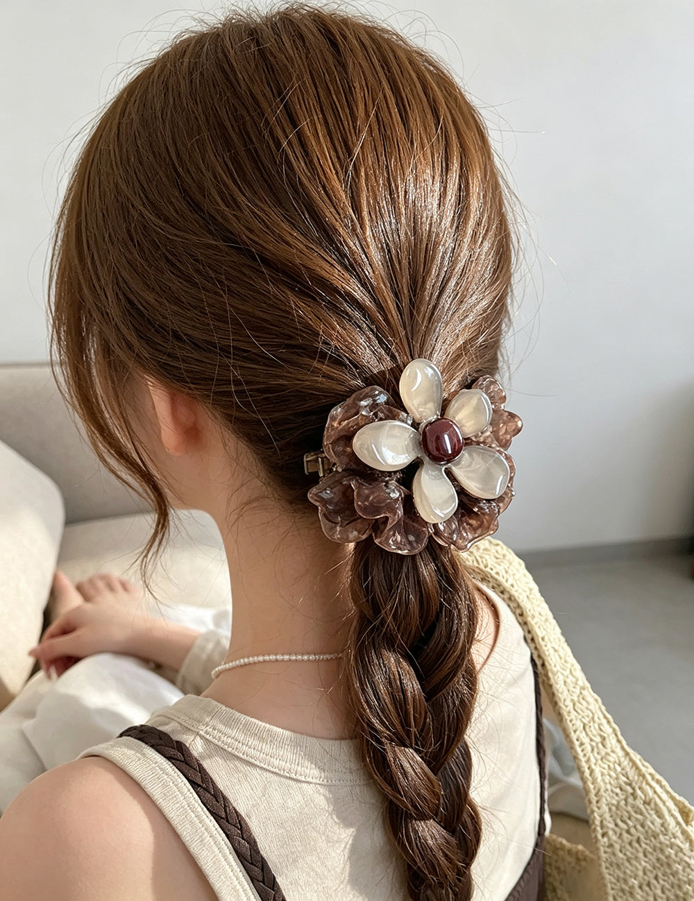 Sweet 3D Floral High Elastic Scrunchies 6W6HSR502