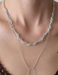 Elegant Irregular Twist Choker Necklace 6W6JNC614