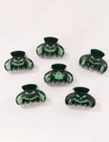 Luminous Ghost Halloween Pumpkin Hair Claw 6W6HCP1312