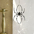 Spooky Spider Crystal Sun Catcher Wind Chime 6H7HLS203