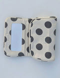 Cute Color Block Polka Dots Portable Makeup Bag MK2BW6S10BOB81
