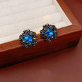 Luxury Star Rhinestone Crystal Stud Earrings 6W6JER715