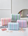 Stylish Color Block Striped Portable - DippedShop Wholesale - #0387
