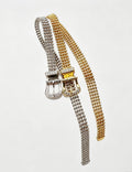 Fashion Gold Plated Watch Band Bangle Bracelet 6W6JBR463