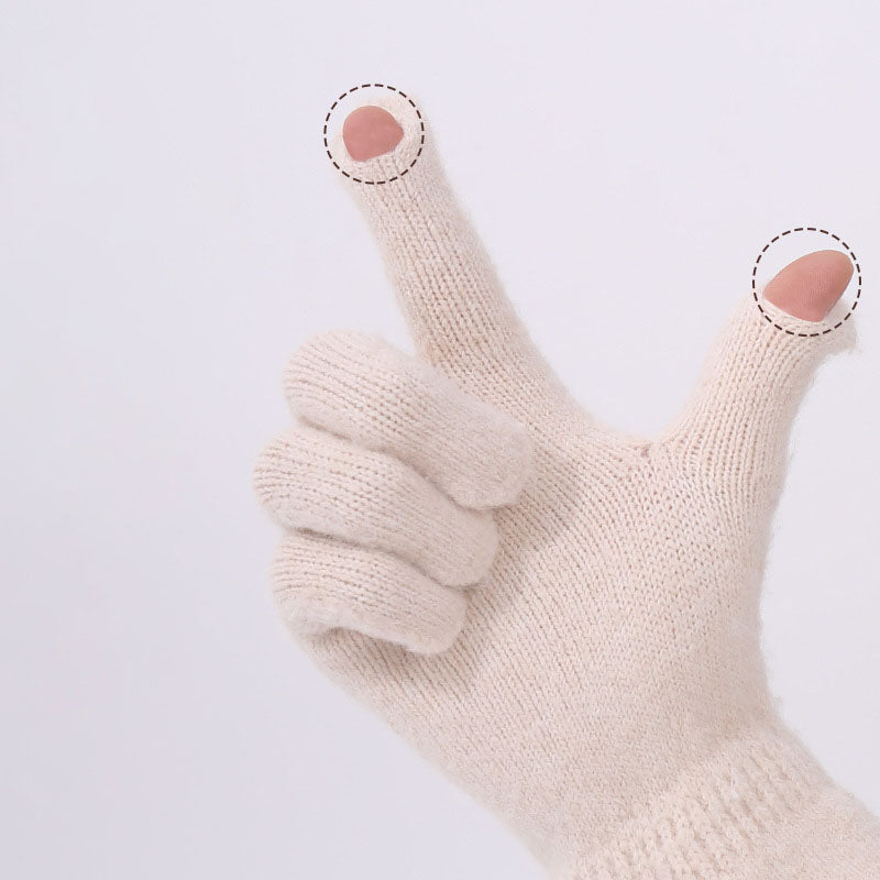 Wool Blend Touch Screen Gloves - DippedShop Wholesale - #8211