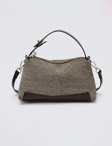 Minimalist Woven Lightweight Shoulder Bag 6W10BBG1857