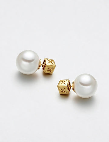 Pearl Stud Earrings - DippedShop Wholesale - #8947