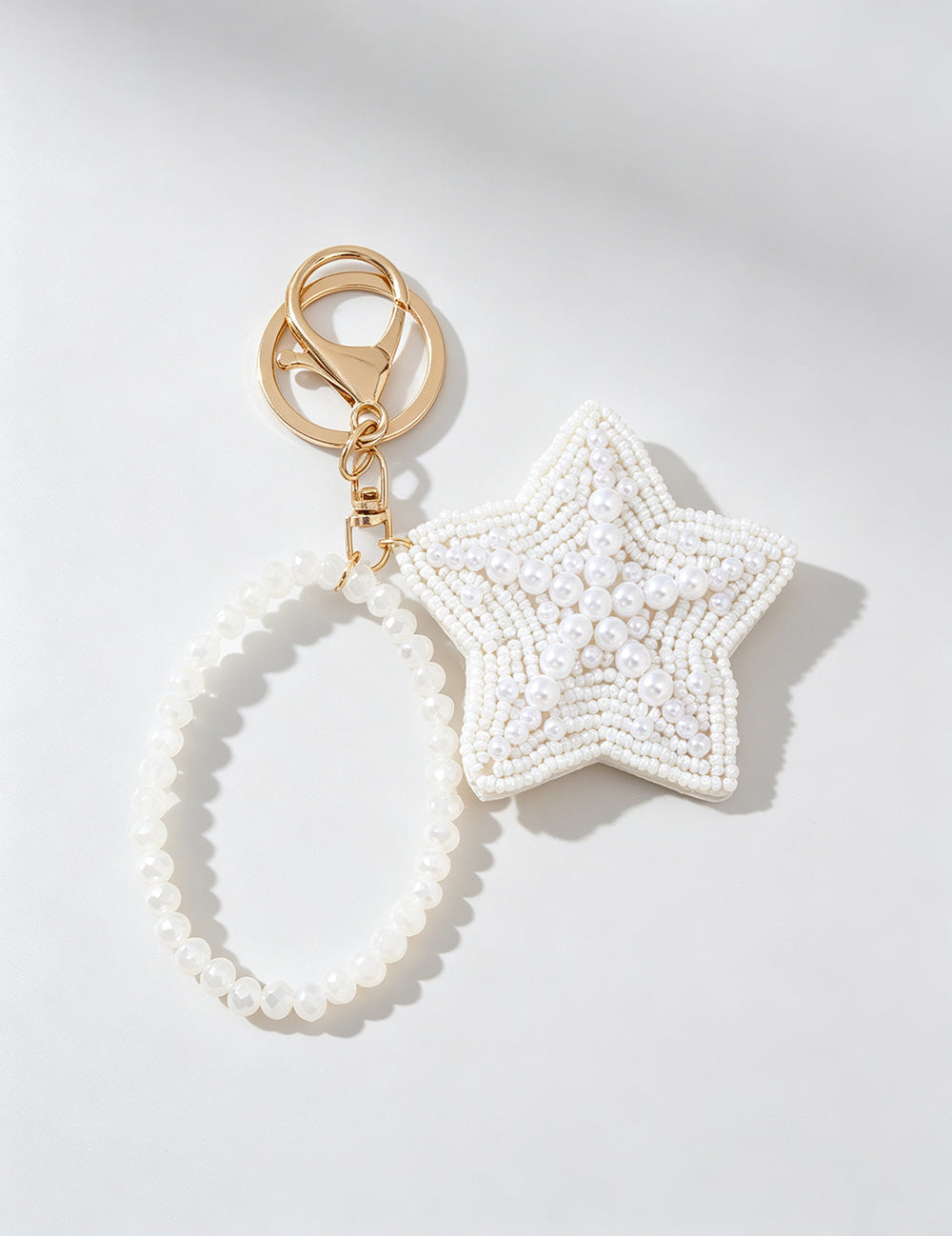 Beaded Star Bag Charm - DippedShop Wholesale - #0227