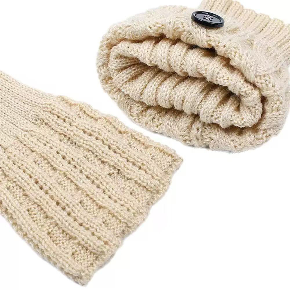 Cable Knit Boot Cuffs - DippedShop Wholesale - #6643