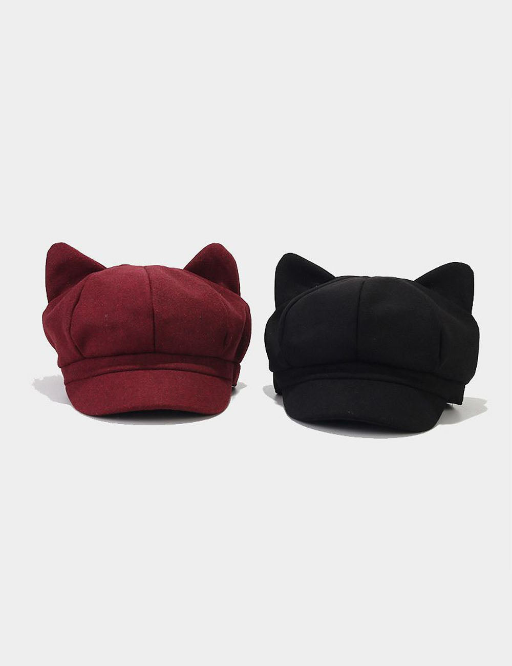 Cat Ears Newsboy Hat - DippedShop Wholesale - #2659