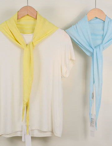 Fashion Solid Color Headscarf Triangle Knit Scarf 6W6NSC45