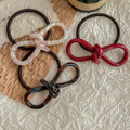 Cute Bowknot Acetate High Stretchy Hair Tie MK2BW6W6HHT08