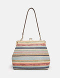 Elegant Solid Color Weave Shoulder Bags 6W10BBG1945