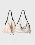 Trendy Striped Print Large Capacity Shoulder Bag 6W10BBG1366