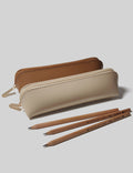 Aesthetic Solid Color Portable PU Pencil Case 6S10BOB1057