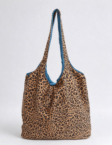 Leopard Print Shoulder Bag - DippedShop Wholesale - #7507