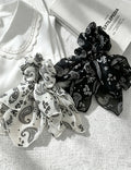 Vintage Floral Print Bowknot High Elastic Scrunchies 6W6HSR490