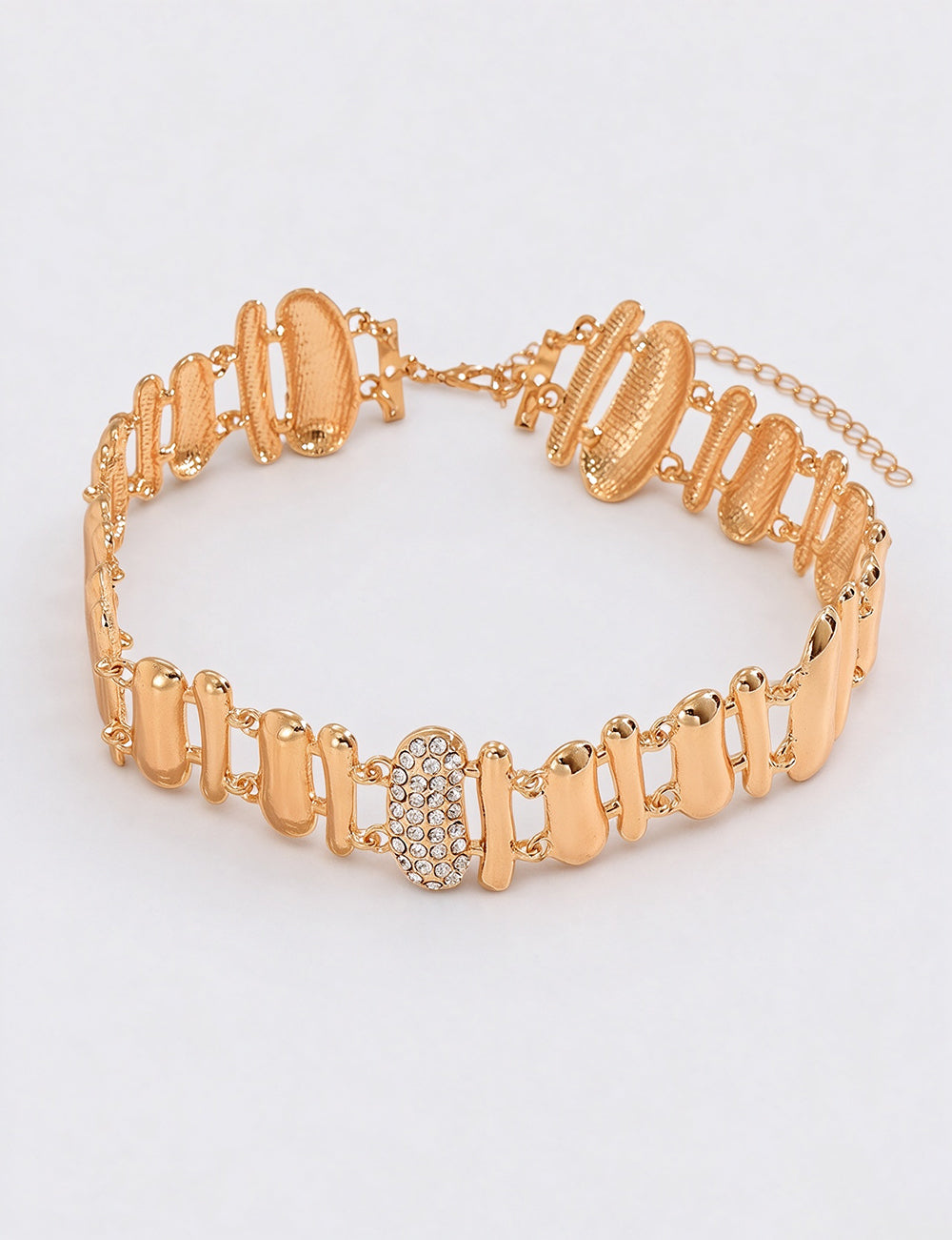 Geometric Choker Necklace - DippedShop Wholesale - #1939
