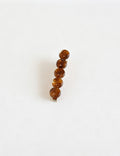 Simple Round Bead Non-Slip Duckbill Hair Clip 6W6HCP1258