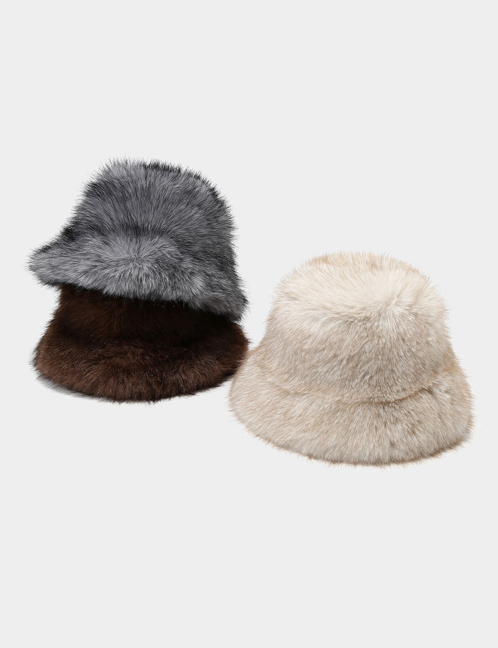 Faux Fur Bucket Hat - DippedShop Wholesale - #9971