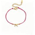 Sweet Gold Plated Bowknot Double Layer Bracelets 6W6JBR480