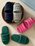 Embroidered Soft Slippers - DippedShop Wholesale - #0611
