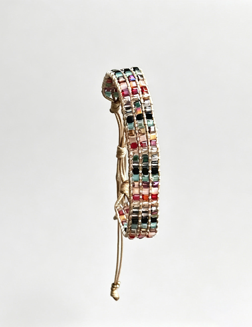 Boho Beaded Braided Bracelet - DippedShop Wholesale - #1363