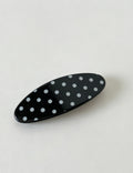 Cute Oval Polka Dots Print Hair Clips 6W6HCP1213