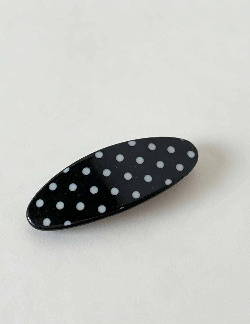 Cute Oval Polka Dots Print Hair Clips 6W6HCP1213