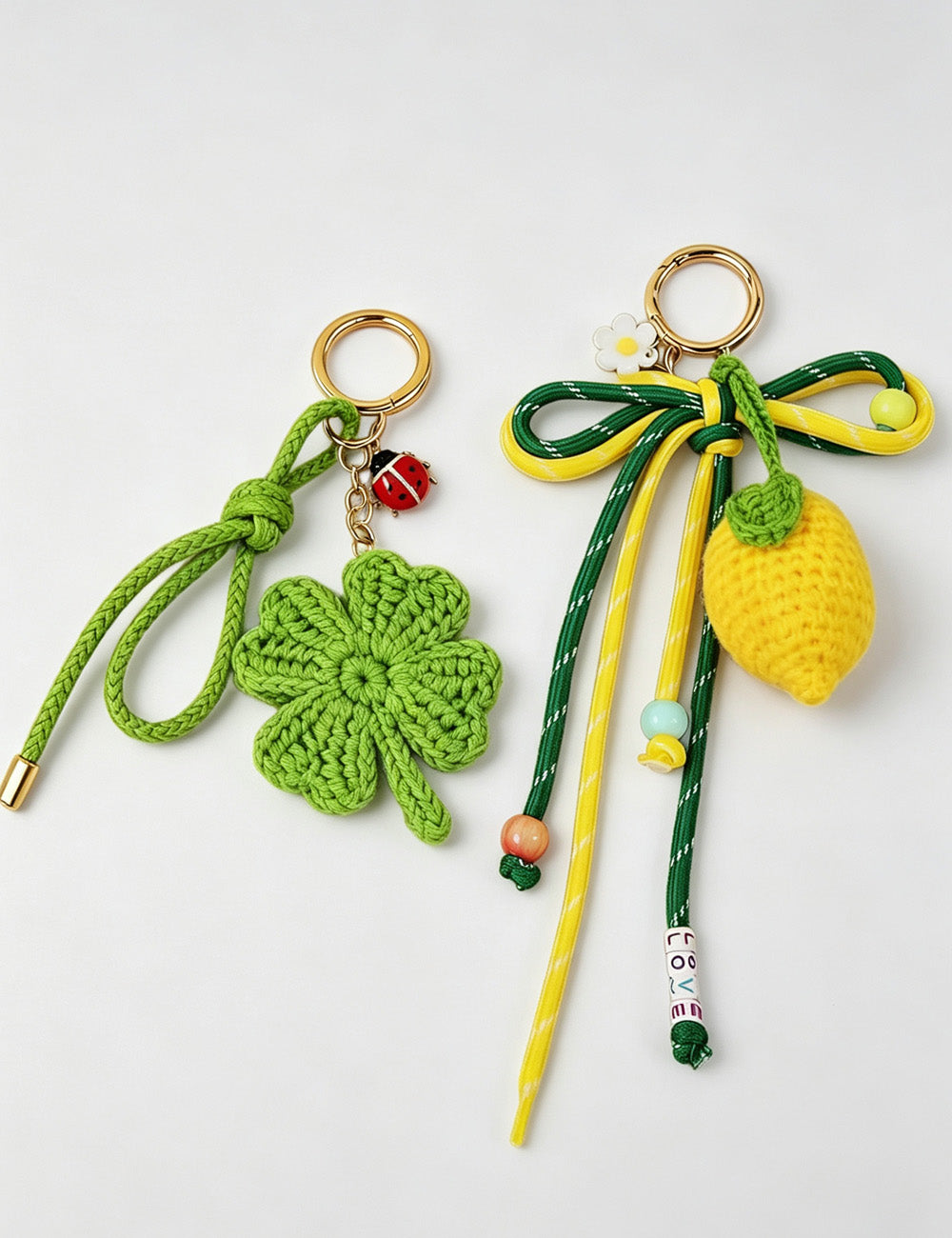 Crochet Ladybug Bag Charm - DippedShop Wholesale - #6547