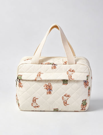 Large Floral Cosmetic Bag - DippedShop Wholesale - #3187