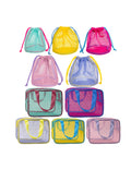 Fashion Color Block Hollow Storage Bag MK2BW6S10BOB115