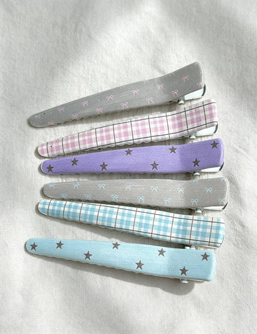 Sweet Patterned Duckbill Hair Clip 6W6HPN110