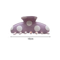 Fashion Colorful Large Polka Dot Hair Claw 6W6HCP1660