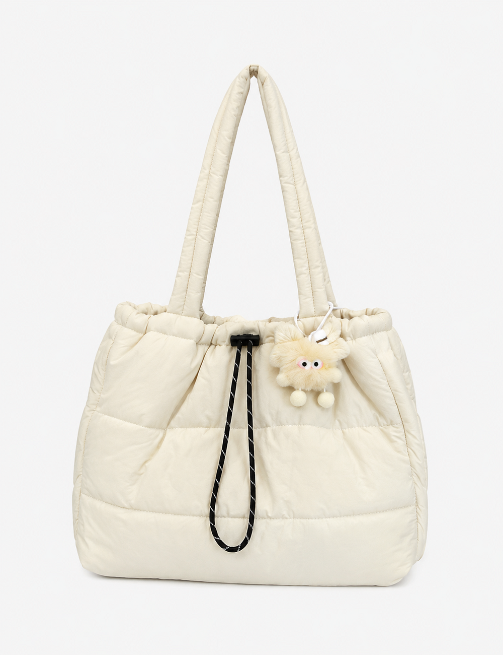 Trendy Solid Color Lightweight Puffer Shouder Bag 6W10BBG1810