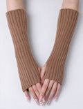 Long Fingerless Arm Warmers - DippedShop Wholesale - #5955