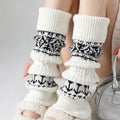 Fair Isle Leg Warmers - DippedShop Wholesale - #2995
