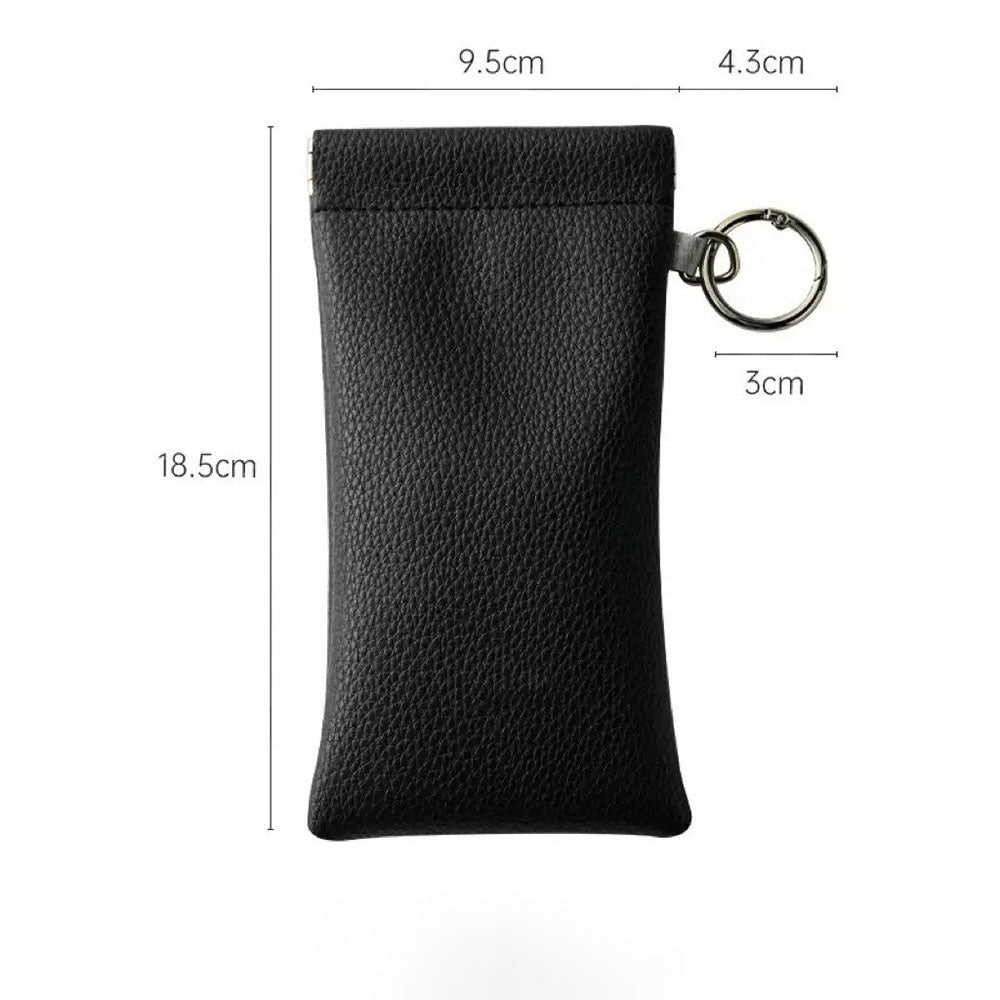 Minimalist Leather Portable Sunglasses Case MK2BLC6W13HSY45